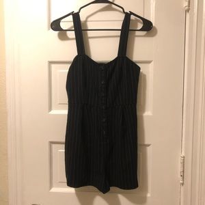 Pinstripe Romper